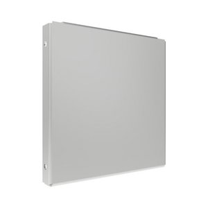 Eaton Tripp Lite 66 E NK B-Line Series Wireway End, 6x 6'', No Knockouts, NEMA 1, Steel, ANSI 61 Gray