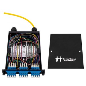 Lynn Electronics LGX-FPP-LUQ-03 12F Single Mode OS2 with Line Card 1 Splice Cassette