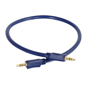 C2G CG40940 150' Velocity 3.5mm M/M Stereo Audio Cable, Blue