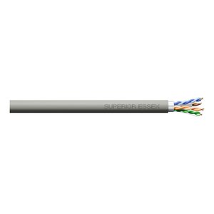 Superior Essex 6A-296-2B CAT6A Plenum CMP Cable, 10Gain