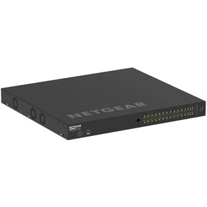 Netgear GSM4230PX-100AJS M4250 Series 24-Port PoE+ 1000Base-T Layer 3 Managed Network Switch