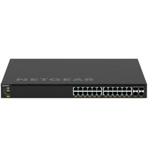 Netgear GSM4328-100AJS AV Series M4350 24-Port PoE+ Managed Switch with 4x 10Gig SFP+ Uplinks