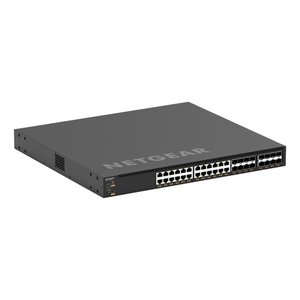 Netgear XSM4340V-100AJS 24-Port Managed Layer 3 Stackable PoE++ Switch with SFP+ and SFP28