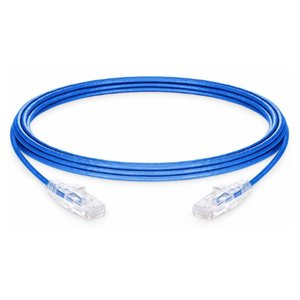 CP Technologies CL6ADUCKUDBSCMAO-15M CAT6a 28AWG Patch Cord, UTP-Strand, 49.2' (15m), Black