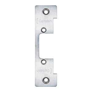 Camden CX-ESP1B ANSI Square Faceplate for CX-ED2071 and CX-ED2079 Electric Strikes, Stainless Steel