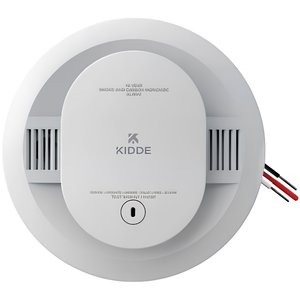 Kidde CUAC10YFEX FireX Combination Smoke and Carbon Monoxide Alarm with voice, Hardwired with 10-Year Backup Battery, 1-Pack