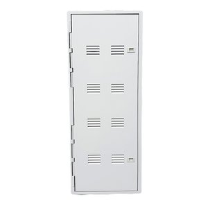 DataComm Electronics 80-1542-HEXT-5 42'' Plastic Media Enclosure Kit, Deep-Vented Hinge Cover, ABS, UL-Listed