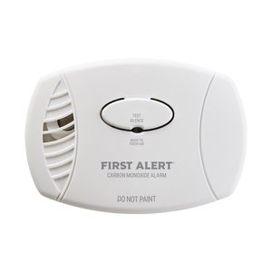 BRK CO7B01 Battery-Operated Carbon Monoxide Alarm, Built‑In Alerts