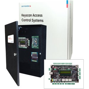 Keyscan KC4A 4-Door Access Control Unit, Onboard LCD Screen, Built-in TCP/IP Port