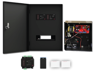 ICT WX-KIT-ACC1-BT ProtegeWX 1-Door Access Control Kit with DESFire and Bluetooth Readers, 1.8A Power Supply, 10 Prox Cards and Enclosure