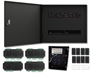 ICT WX-KIT-ACC8-BT ProtegeWX 8-Door Access Control Kit with DESFire and Bluetooth Readers, 20 Prox Cards and Enclosure