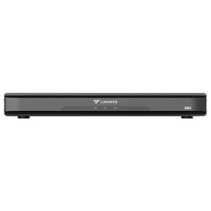 Luminys R32-8PA2 R3 Starter Series 8-Channel 4K PoE NVR with (8) Port, 160Mbps Bandwidth, 1U RMS, 2TB