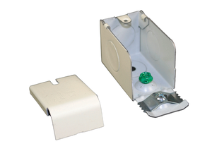 Wiremold WH2010A2 Entrance End Fitting, White, TAA Compliant