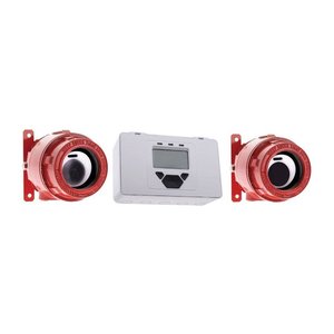 SAE FE-3000-115 Flameproof Optical Beam Smoke Detector, 33-262'
