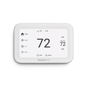 Honeywell Home THX1200W5/U ElitePro S1200 Smart Thermostat, 5" Touchscreen, White