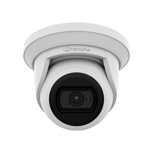 Hanwha ANE-L7012R 4MP Super-Compact Flateye Camera, 3mm Fixed Lens, IR 20m, WDR 120 dB, IP67, IK10, White