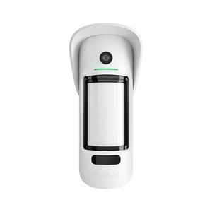 AJAX 107889.282.WH3 Baseline MotionCam Outdoor HighMount PhOD Jeweller Wireless PIR Motion Detector with Extended Photo Verification