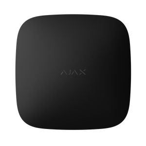 AJAX 72010.40.BL3 Hub 2 Plus Jeweller Security System Control Panel, Supports Jeweller and Wings Protocols, LTE / Wi-Fi / Ethernet Dual Cell Service Communication, Black