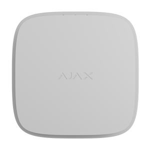 AJAX 95194.168.WH3 FireProtect 2 (Heat) Jeweller Wireless Fire Detector with a Heat Sensor, Replaceable Batteries, White