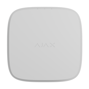 AJAX 95196.166.WH3 FireProtect 2 RB Carbon Monoxide Detector with Replaceable Batteries, White