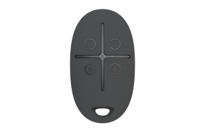 AJAX 42842.04.BL3 SpaceControl Key Fob for Security System Control, Black