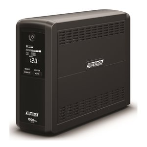 UltraTech 0E-1500V10RD 1500VA/ 900W Battery Backup Line-Interactive Mini-Tower UPS with 10 Surge Protected, Grounded Outlets
