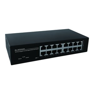 UltraTech 0E-16PGIGUN 16-Port Gigabit Unmanaged Ethernet Switch