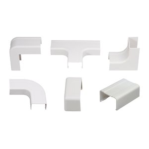 ADI PRO 0E-175CPW 1-3/4" X 1" Combo Pack White (2 of all connectors except drop ceiling)