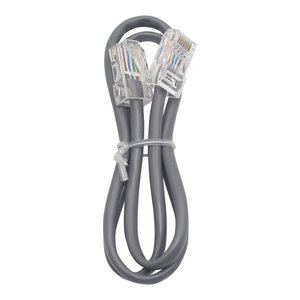 ADI PRO 0E-804R2 RJ45 Male-Male Straight Through Network Cable, Silver Satin, 2’