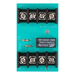 UltraTech 0E-RLY12242A 1A 120VAC/2A 28VDC Relay Module, 12 or 24V DC