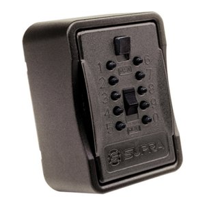 Kidde 001267 S7 Surface Mount Push Button with Cover, Black