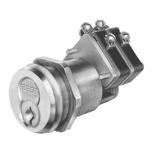 BEST 1W7J1626 Series Electric Dual Switch Lock, SPDT, Satin Chrome