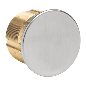 RCI 7160DC-26D 1" Dummy Mortise Cylinder; Satin Chrome