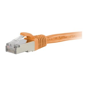 C2G C2G07390 3" CAT6A Snagless Shielded Twisted Pair STP Cable, 0.9m