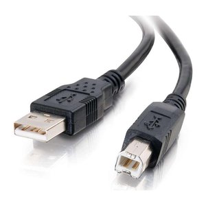 C2G 28101 USB 2.0 A/B Cable, 3.3', Black