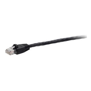 C2G C2G43484 QS 100' Booted Cat6 Ethernet Cable, 100', Black