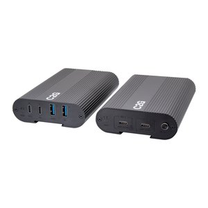C2G C2G54262 Superbooster 2X4 USB Over CAT6A Extender Switch, USB 3.2 GEN1 (5Gbps)