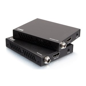 C2G C2G60220 4K 60Hz HDMI over Cat Extender Box Transmitter to Box Receiver, Black