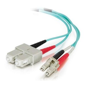 C2G CG01010 3M Line Card, 3M, Silver Coated Copper, 50/125 OM4 Duplex, Polyvinyl Chloride