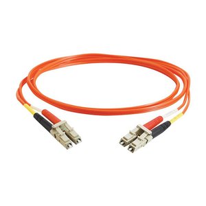 C2G CG33178 LC-LC 62.5/125 OM1 Duplex Multimode PVC Fiber Optic Cable, 49.2' (15m), Orange