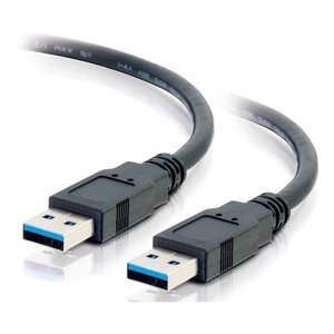 c2g cg54170 usb 3.0 a male to a male cable, 3.3' (1m) image of 2d-cg54170;c2g cg54170 usb 3.0 a male to a male cable, 3.3' (1m) image of 2d-cg54170