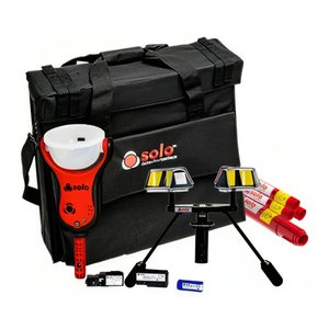 sdi solo900 electronic smoke testing kit, 30' reach, includes solo100, three solo101, solo200, solo365, and solo610 image of 2s-solo900