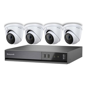 Honeywell HN35040101E45PK 35 Series Video Surveillance Kit with (4) 5MP Day-Night Ball Cameras and (1) 4-Channel NVR