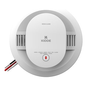 Kidde 20SAR Smoke Alarm, Hardwired with AA Backup Battery, 5"D