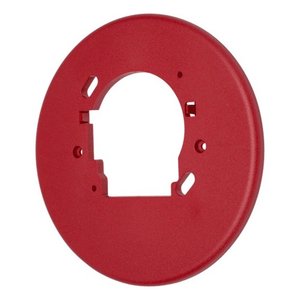 System Sensor TRC-2 L-Series Ceiling Mount Trim Ring that Provides Additional Space in Back Box, 5-Pack, Red