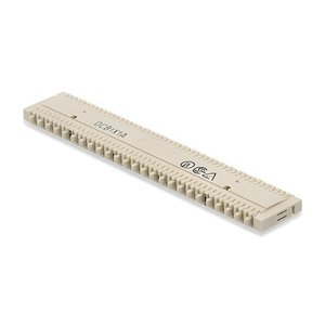 Belden A0266828 BIX Connector, 25-Pair, Category 5E Cross Connect System, White