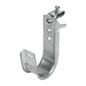Cablofil CJ32HPBC 2" J-Hook Wide / Retainer Screw on Beam, Clip 1/2"