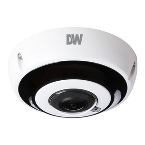 Digital Watchdog DWC-XFFA12AIC1 MEGApix Ai CloudCam 12MP Fisheye IP Camera with DW Spectrum and 1TB Storage, 360° Coverage