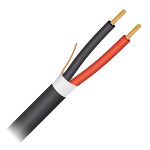 Paige 451802WDB 18/2c Stranded, Waterblock tape, Direct Burial, Black Jacket, 1000' Reel