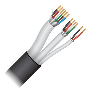 Paige 74B4932D 18/6c, 18/4c, 16/2c Stranded, Overall Shielded, Access Control Direct Burial, 1000' Reel